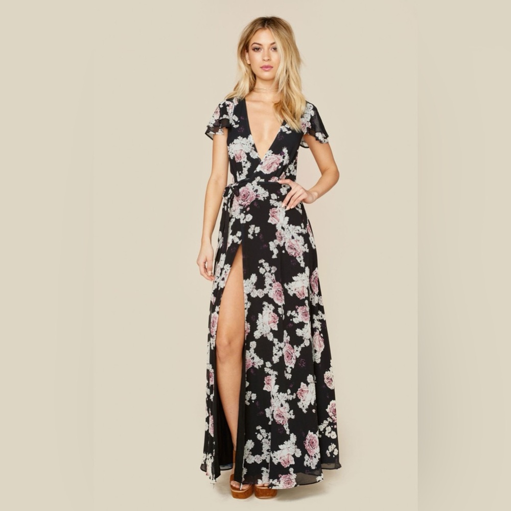 Jet Set Diaries Rosa Floral Maxi Dress